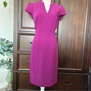 Tahari Arthur S. Levine Purple Dress Size 8